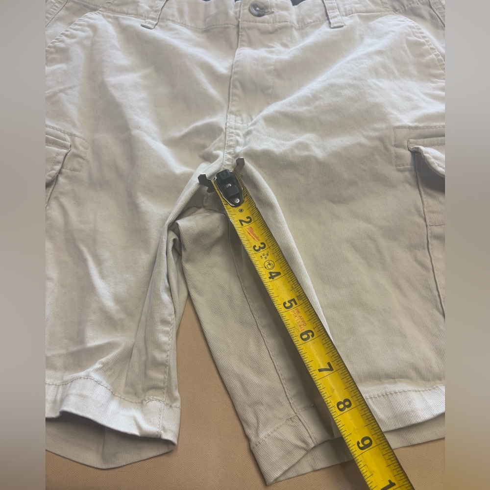 Chaps Ralph Lauren Men’s Cargo Shorts 32 Khaki Corduroy Baggy Utility Gorpcore - Picture 9 of 16